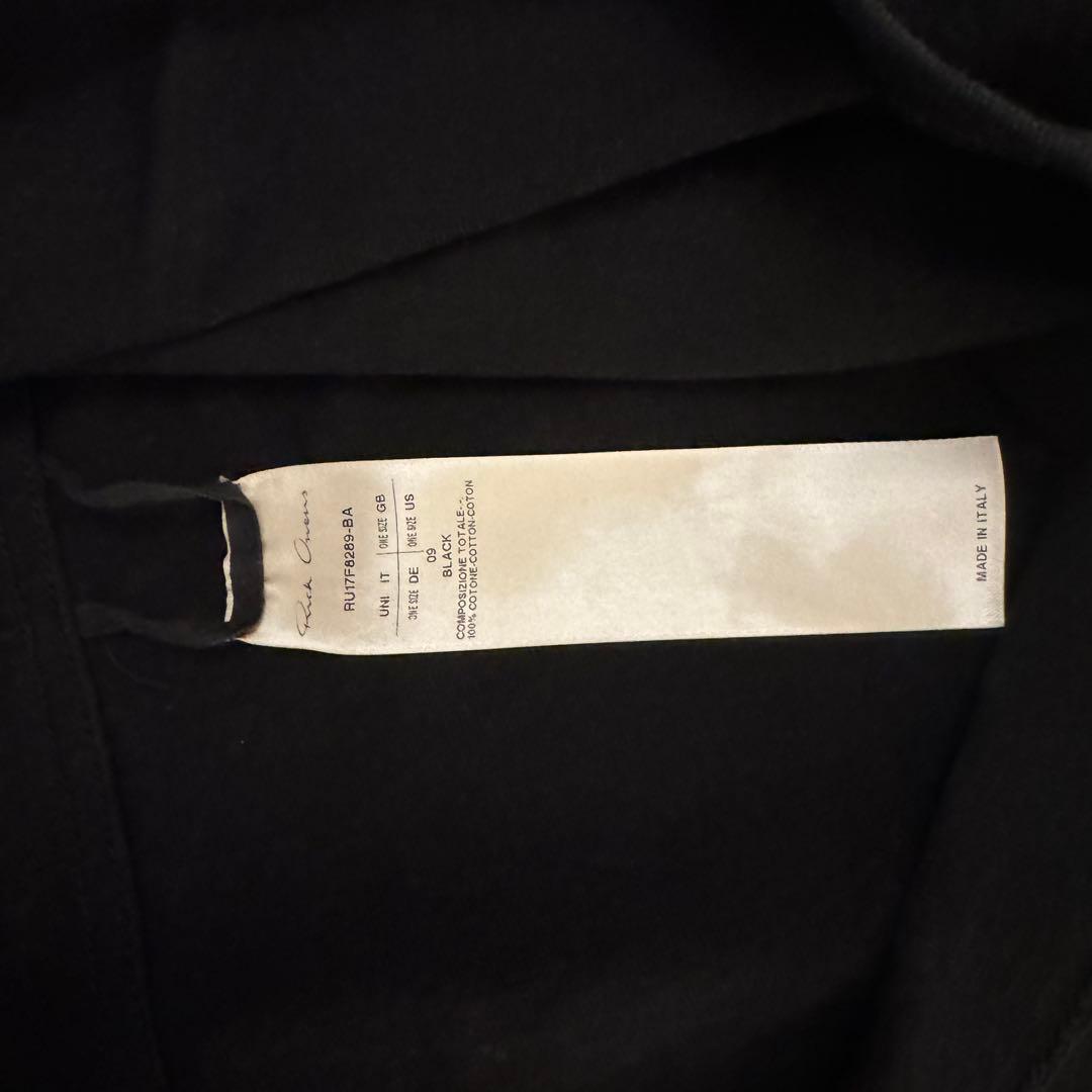 E*r様 Rick Owens 17FW TARP TEE ノースリーブ BA