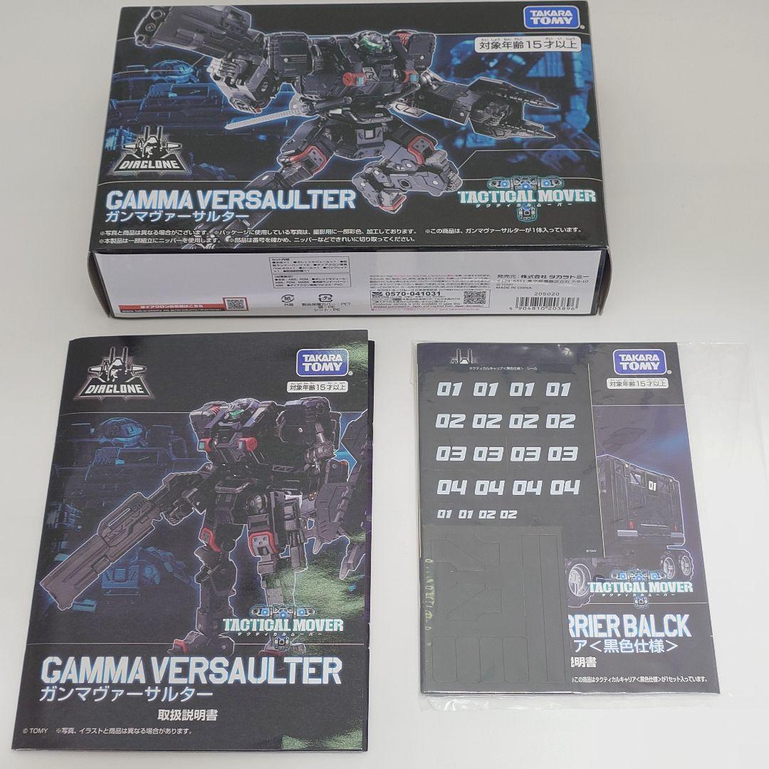 ダイアクロン ガンマヴァーサルター、拡張ユニット、タクティカルキャリア セット