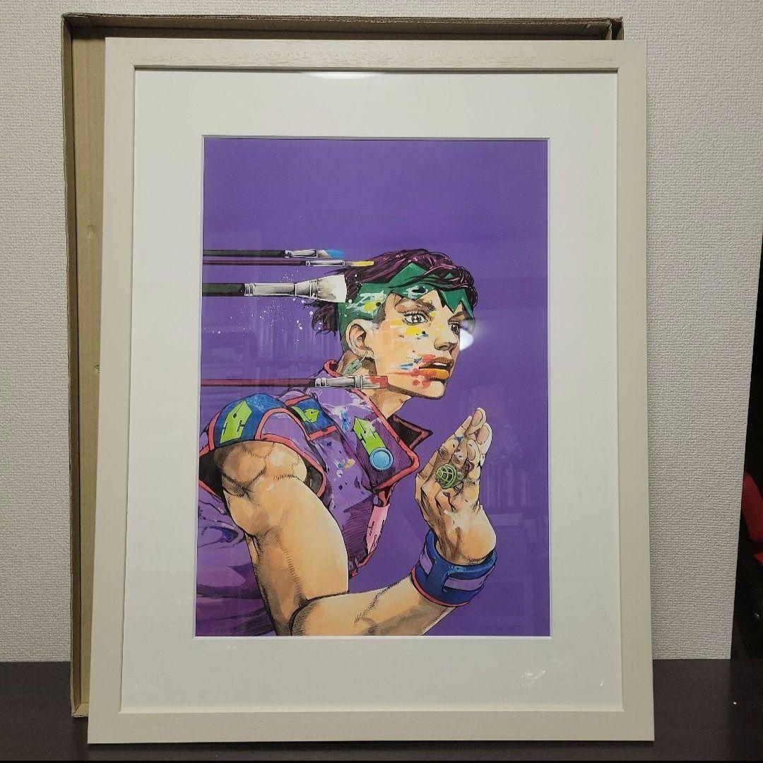 箱あり　ジョジョの奇妙な冒険　岸辺露伴　複製原画　ジョジョ展