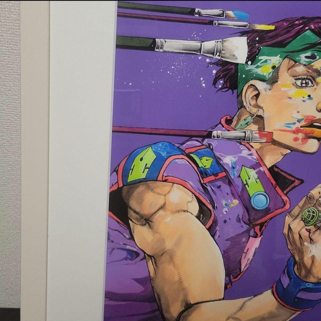 箱あり　ジョジョの奇妙な冒険　岸辺露伴　複製原画　ジョジョ展