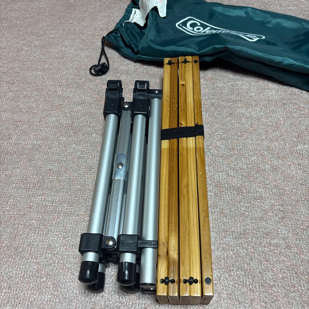 Coleman 折りたたみテーブル 収納袋付き