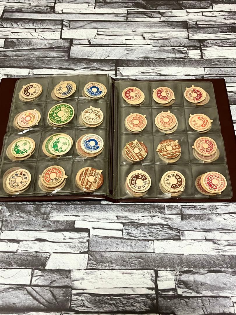 牛乳瓶のフタ　メンコ　蓋【154枚セット】