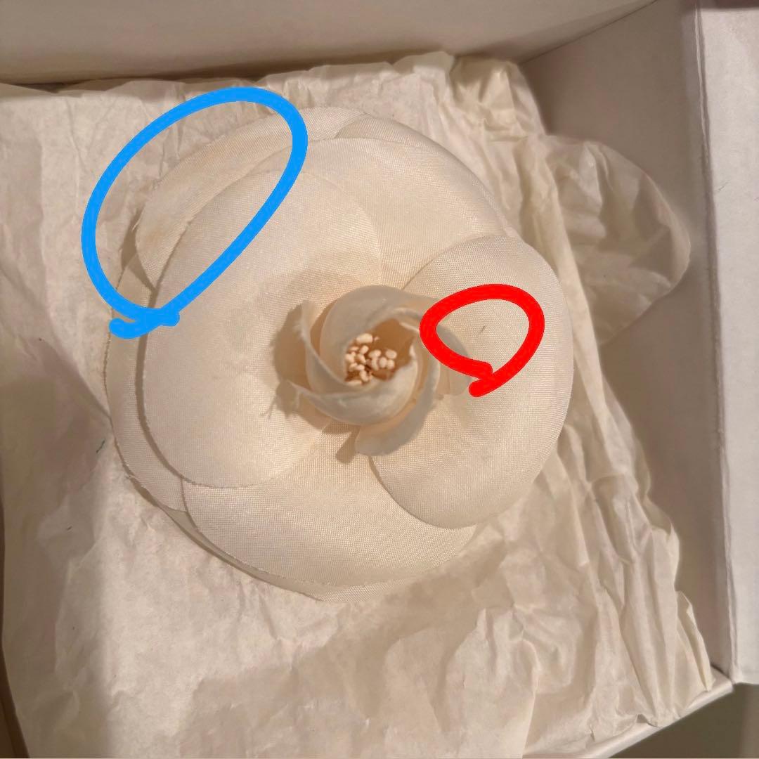 CHANEL コサージュ 白