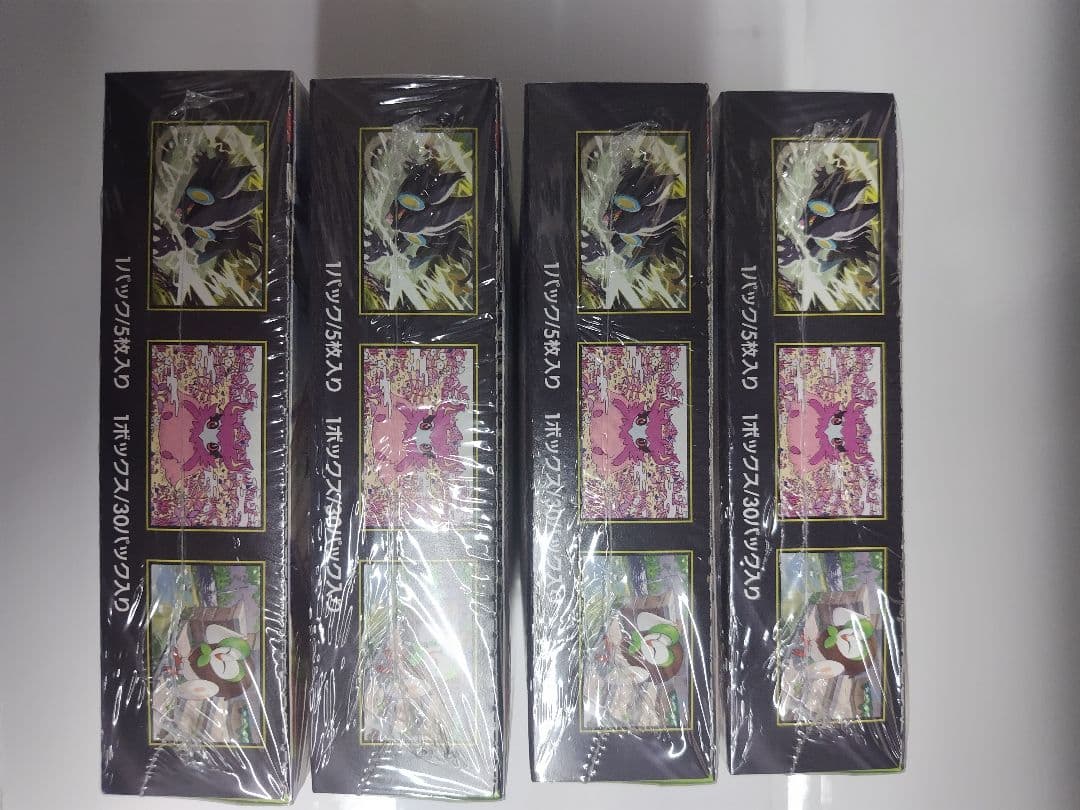 ポケカ　拡張パックムニキスゼロ　４BOX　シュリンク付き