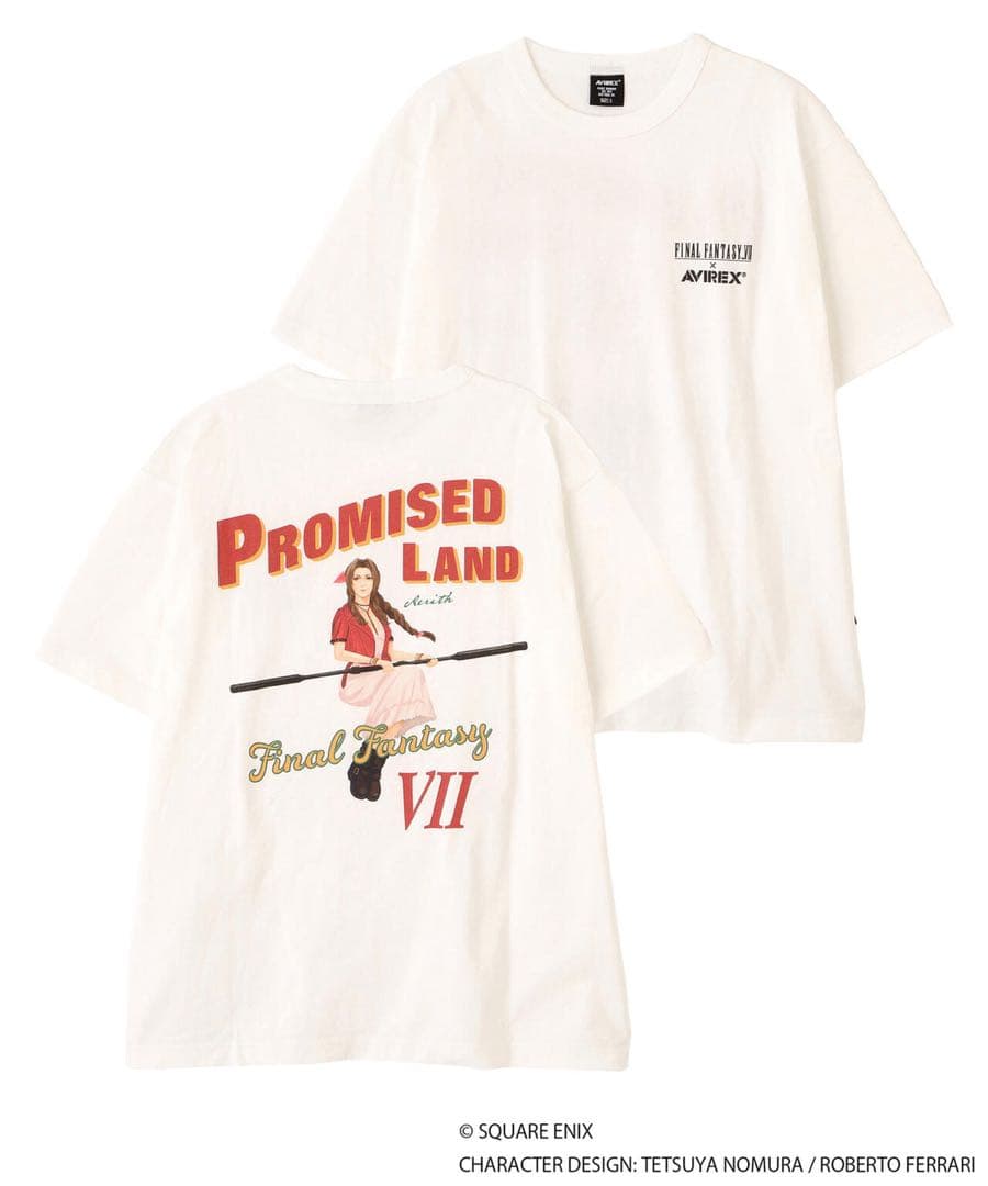 AVIREX FINAL FANTASY VII Ｔシャツ エアリス XL