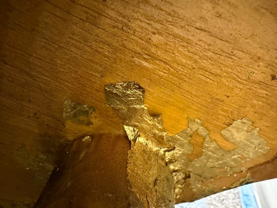 西洋アンティーク コンソール テーブル 金彩装飾 ドレッサー 台