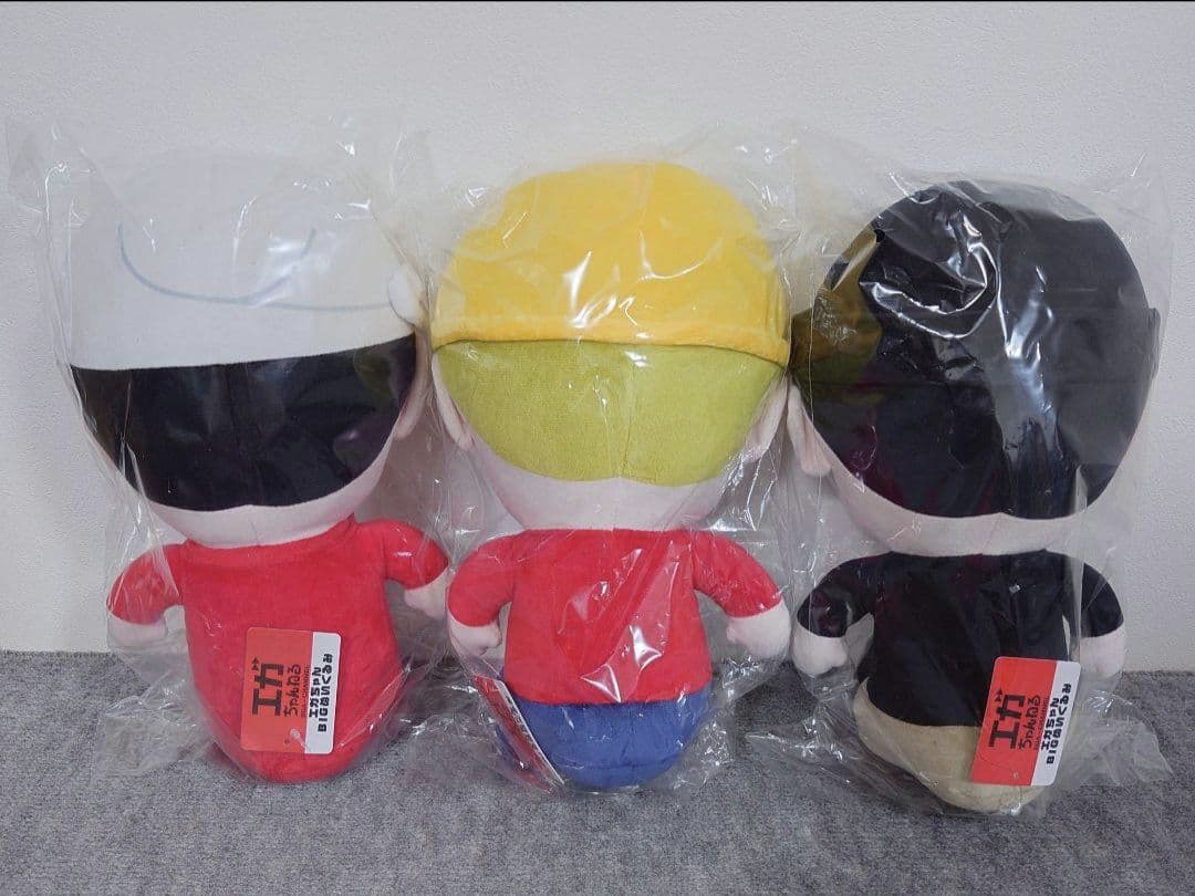 モーリー限定　エガちゃんねる　BIGぬいぐるみ　立体ラバーマスコット