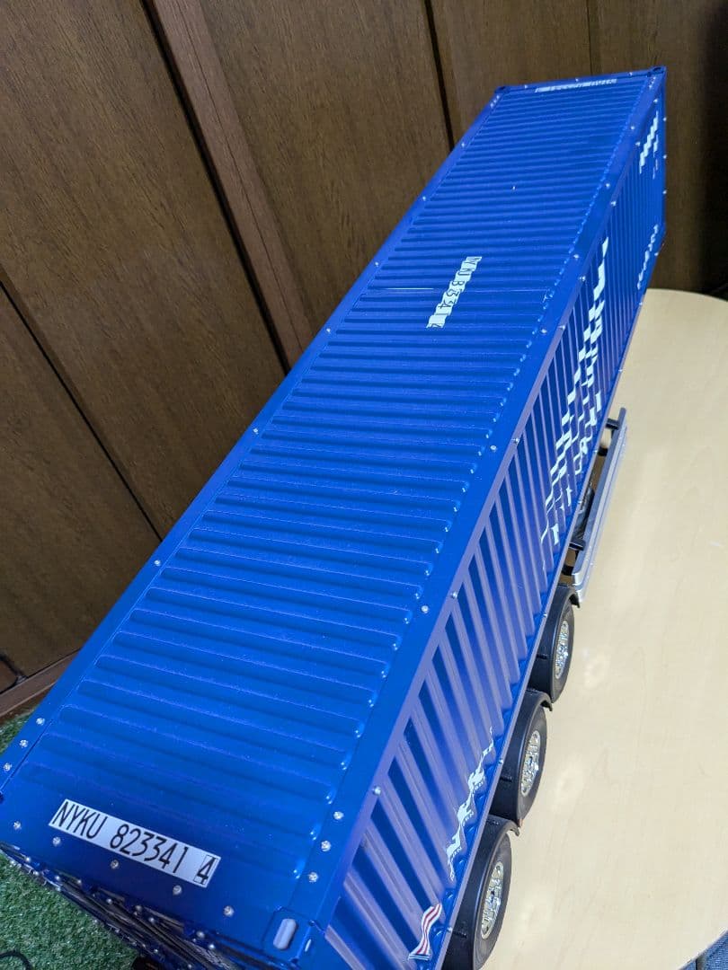 [御月]　タミヤ　1/14 セミトレーラー日本郵船40フィートコンテナ