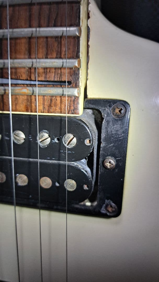 エレキギター KingV キングV　詳細不明ボディ　Greco JJ-R1ネック