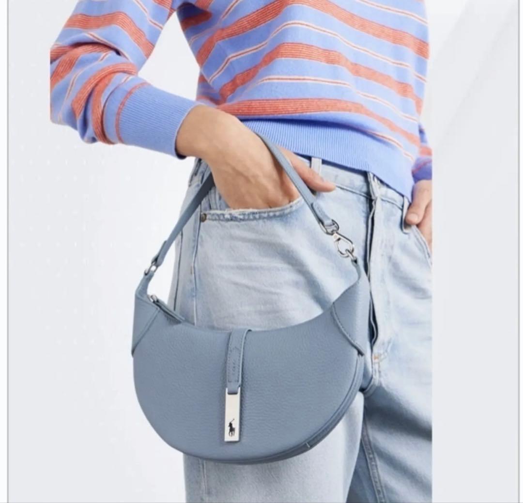 Polo Ralph Lauren ハーフムーンショルダーバッグ