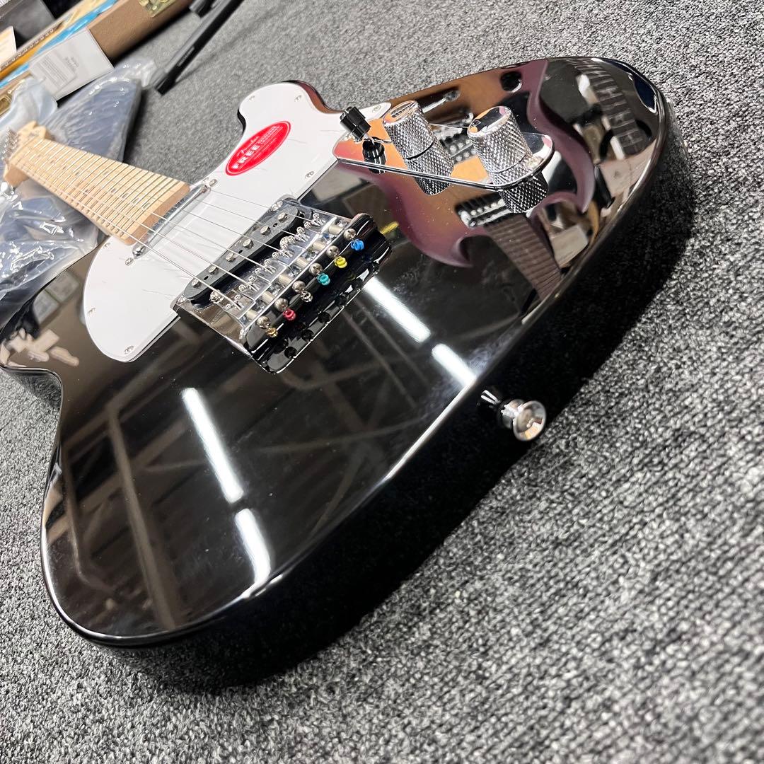 【10731】 新品未使用 Squier Telecaster black 黒