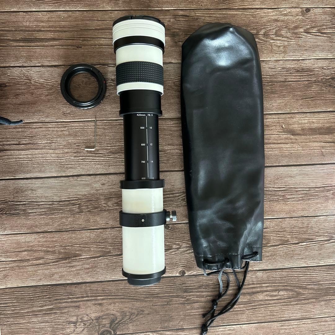 Canon一眼レフ用ズームレンズ！袋付き！アダプター付き、即決OK