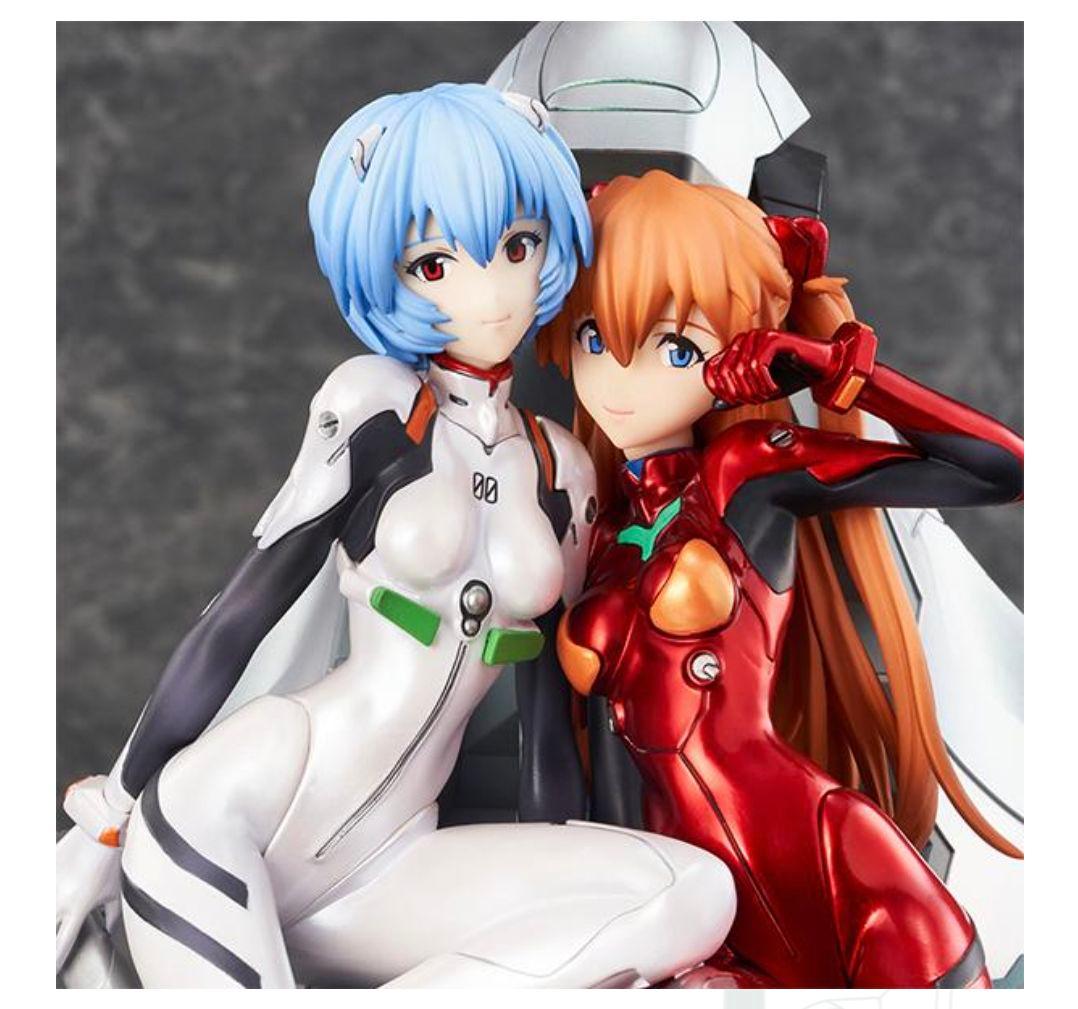 EVASTORE限定カラー版 新世紀エヴァンゲリオン レイ＆アスカ フィギュア