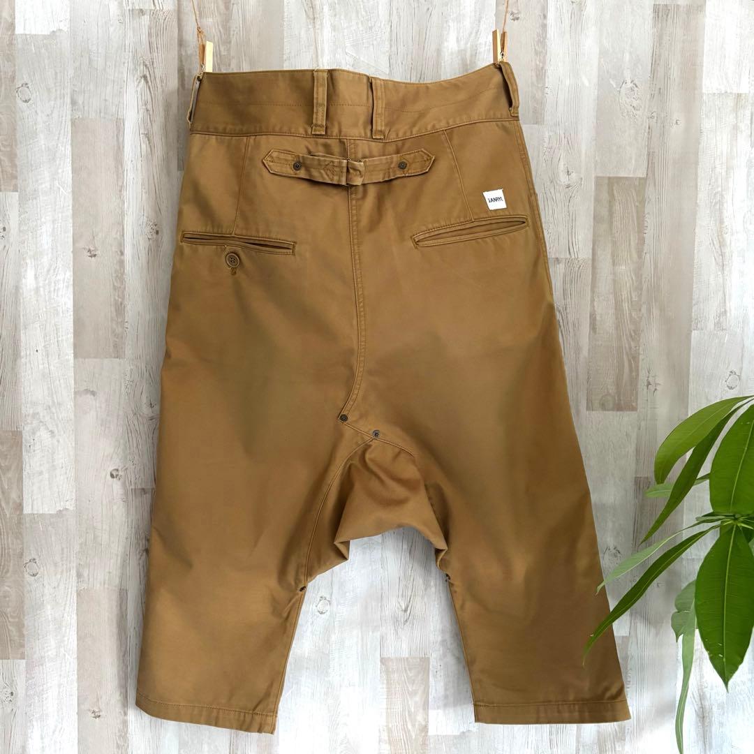 コムデギャルソン　GANRYU ガンリュウ サルエルパンツ　日本製　ブラウン
