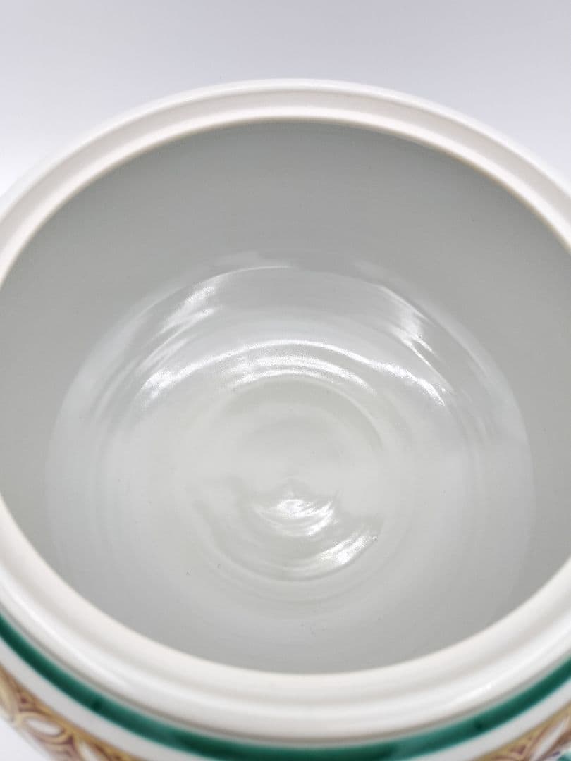 c103【未使用】平水指 七宝文独楽 西村利峰 木箱 茶道具 古物