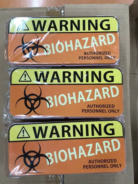 カンペンケース　200個セット　バイオハザード　筆箱　小物入れ　アメリカン雑貨