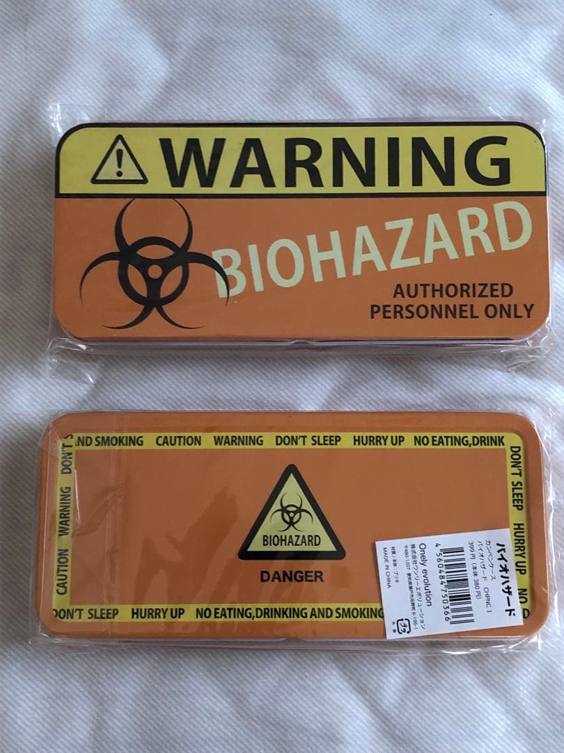 カンペンケース　200個セット　バイオハザード　筆箱　小物入れ　アメリカン雑貨