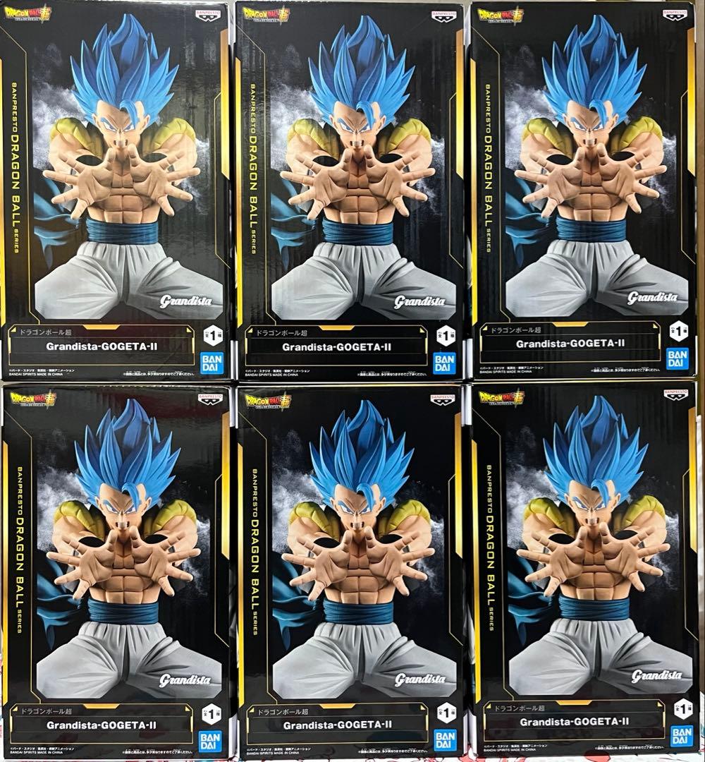 ドラゴンボール超　Grandista ゴジータⅡ フィギュア6体セット