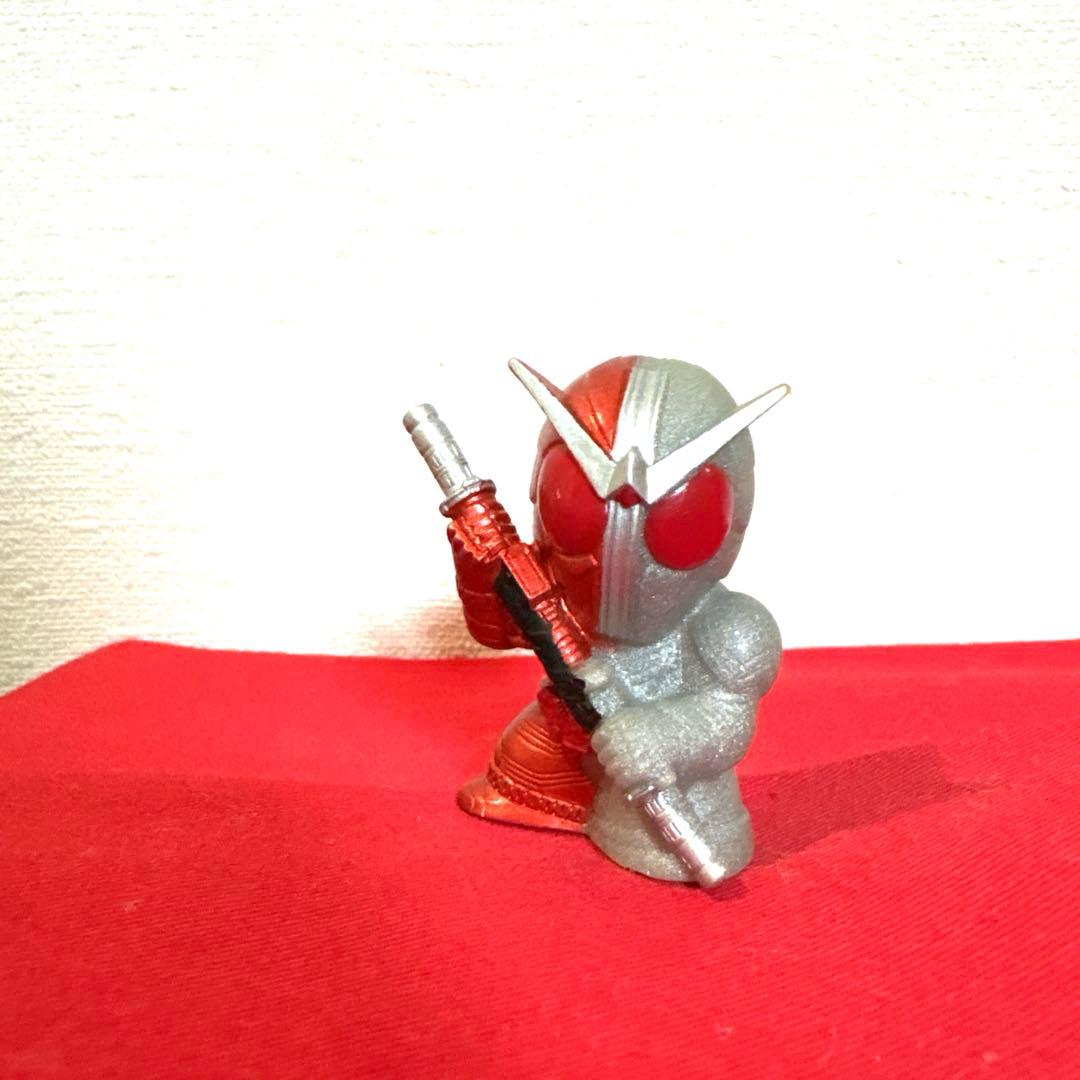 仮面ライダーW ヒートメタル 桐山漣 菅田将暉 フィギュア SHF 真骨彫 銀赤