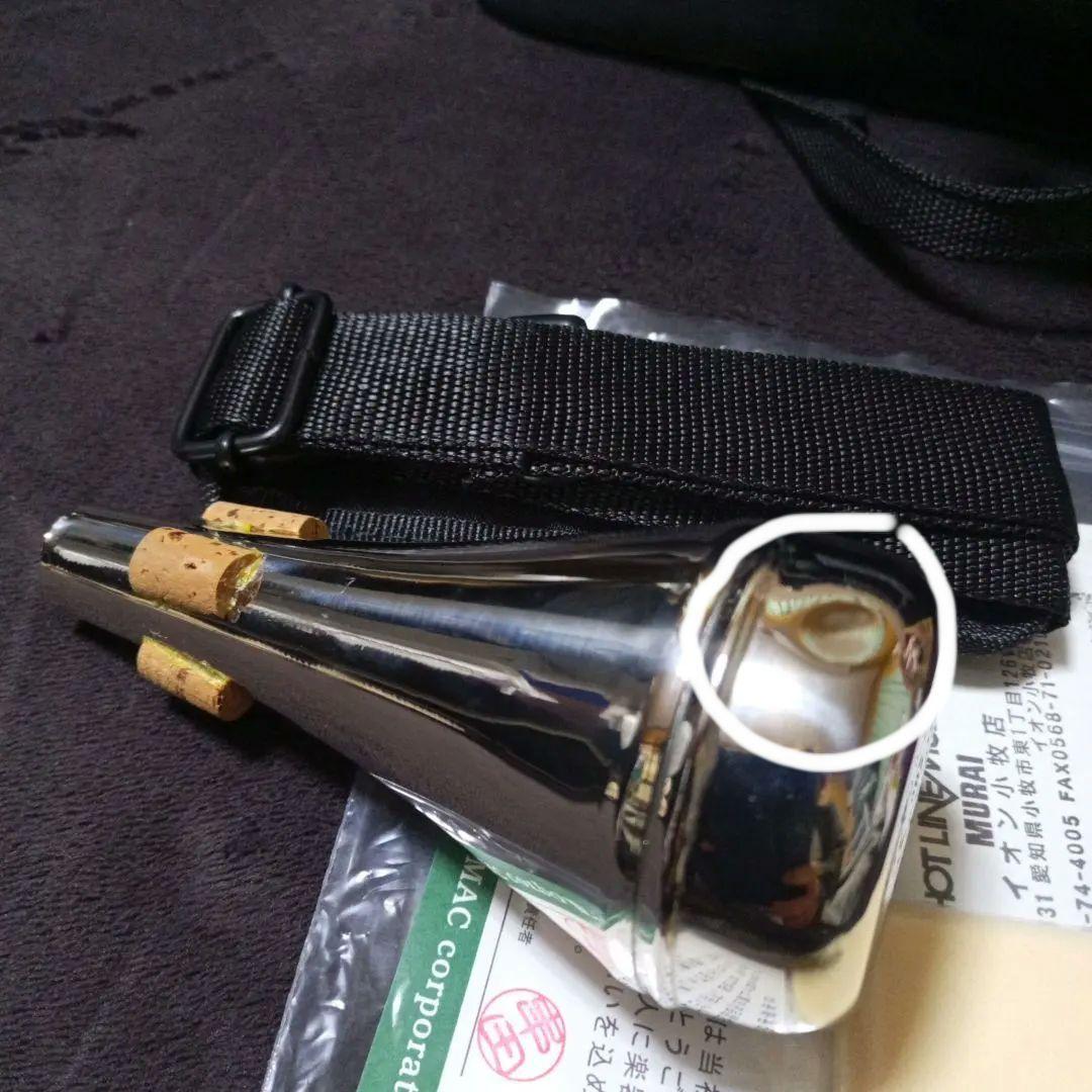 J.マイケル ポケットトランペット TR-400PCL 黒 ボタン アワビ柄