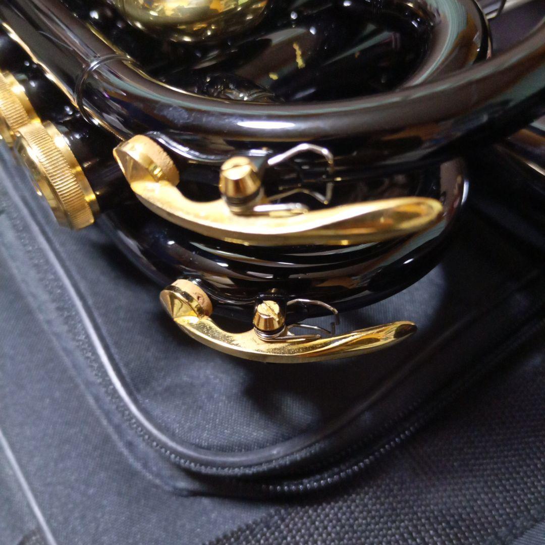 J.マイケル ポケットトランペット TR-400PCL 黒 ボタン アワビ柄