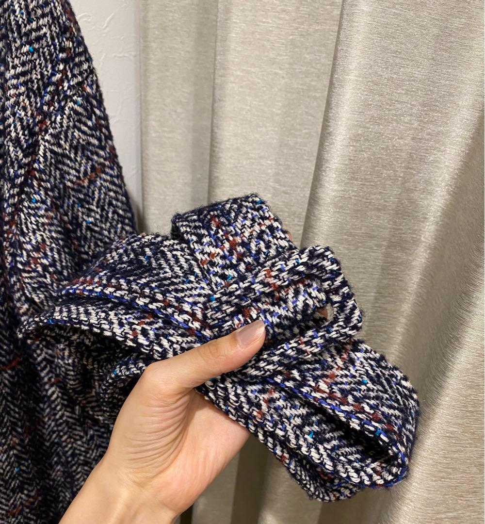 新品【LOVELESS】ヘリンボーンチェックダブルコート