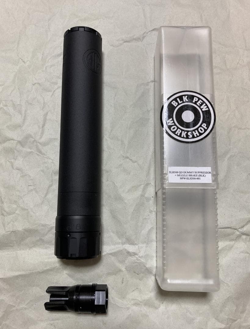 BPW SLH 300blk QD ダミーサプレッサー&マズルブレーキ bk