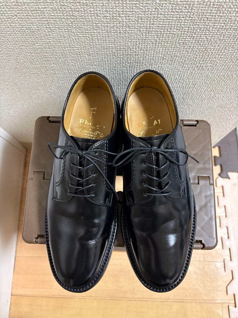 使用数回程度 REGAL プレーントゥ ブラック 26EE