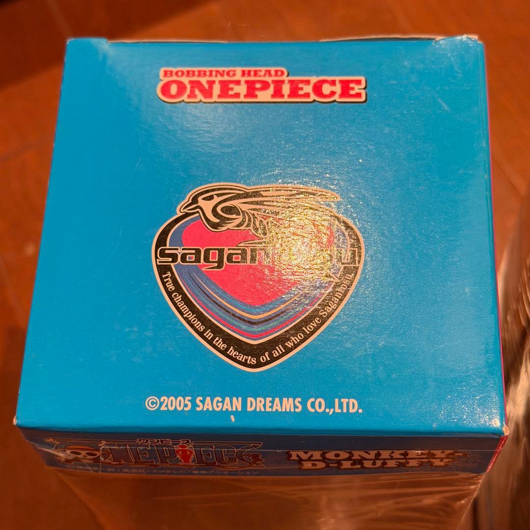 未開封：アニメ『ONE PIECE』とJリーグのサガン鳥栖のコラボ・フィギュア