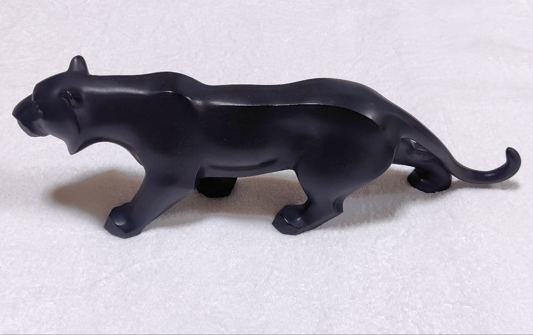 株木秀明 鋳銅製 虎の置物 美術品