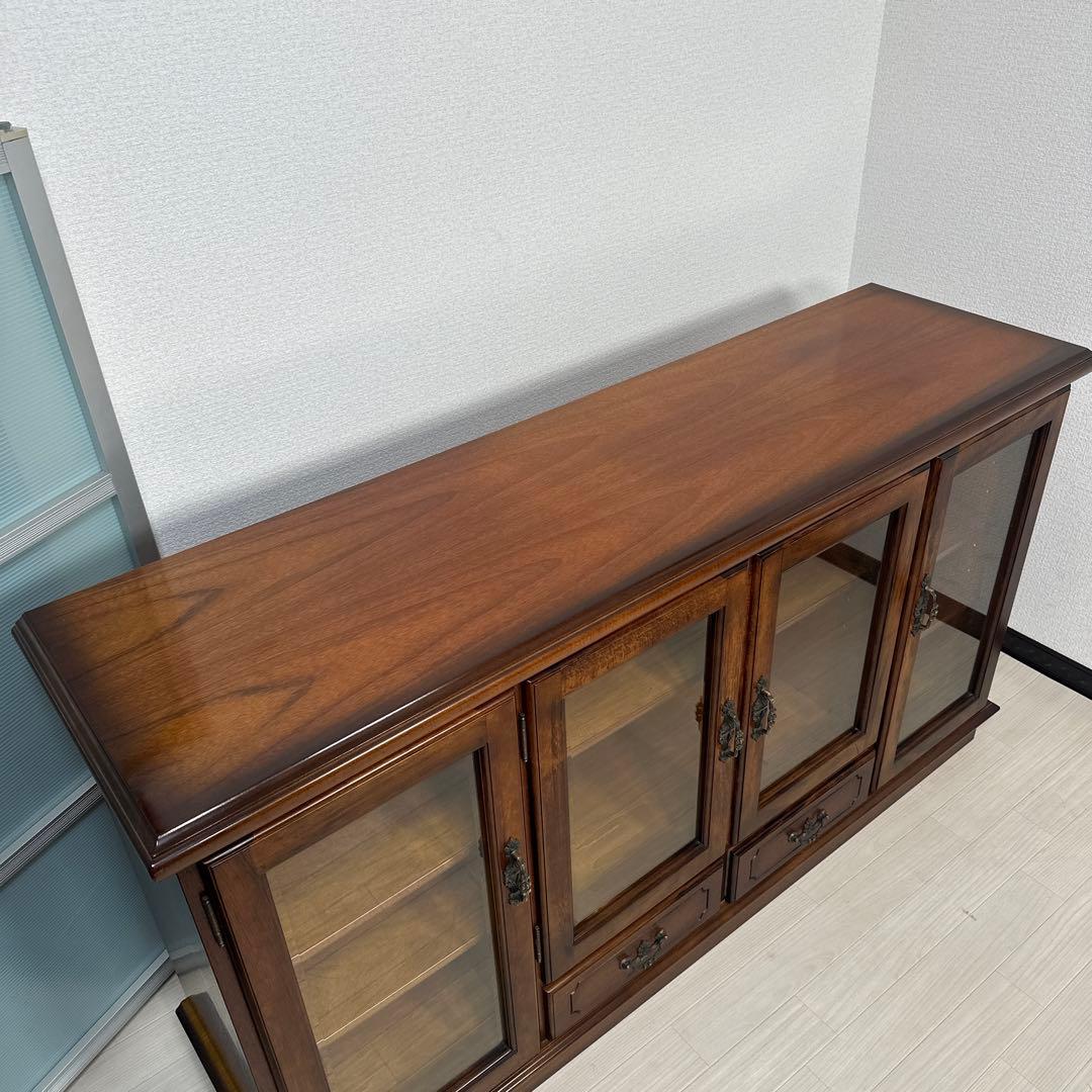 カリモク コロニアル サイドボード リビングボード キャビネット ※iso※