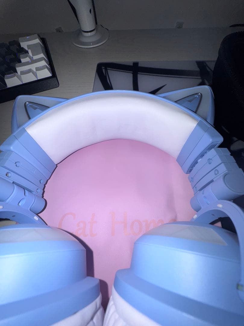 新品同様 yowu 猫耳 ヘッドホン