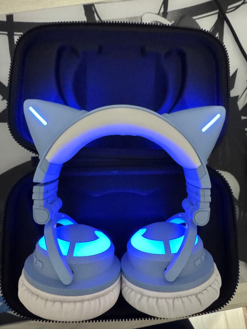 新品同様 yowu 猫耳 ヘッドホン