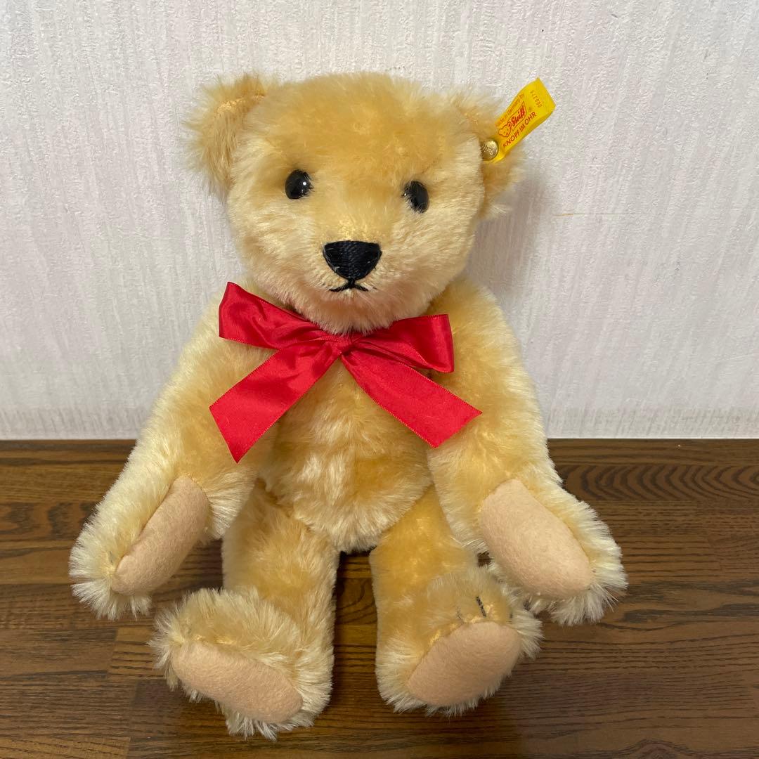 Steiff テディベア　ベージュ こども用