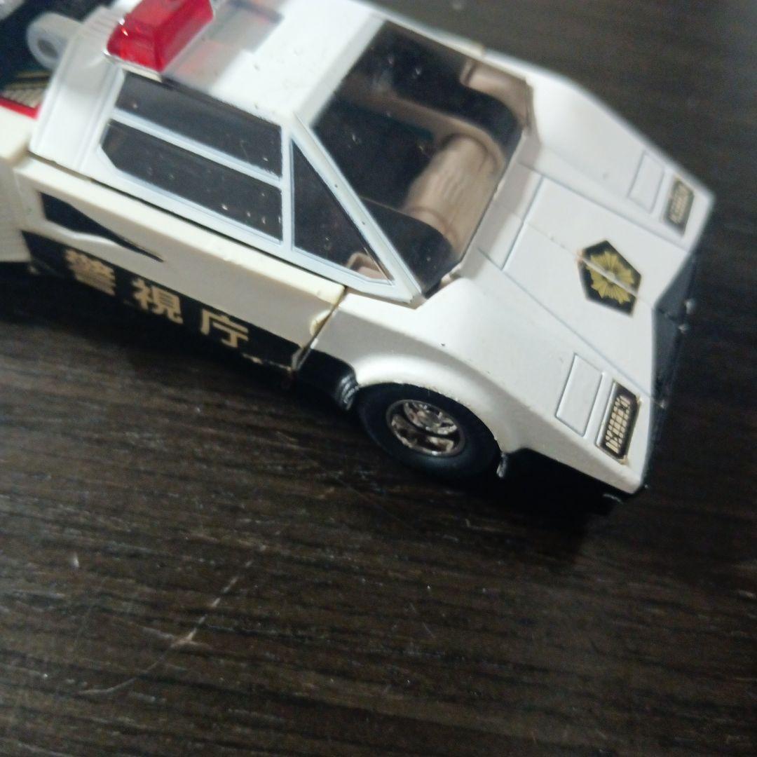 ダイアクロンカーロボット No3 カウンタック LP５００S パトカータイプ