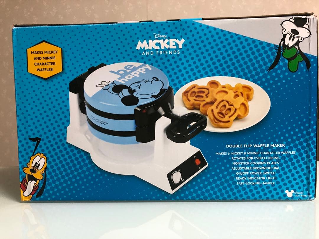 ミッキー ミニー フリップ ワッフルメーカー　 ディズニー 新品未使用