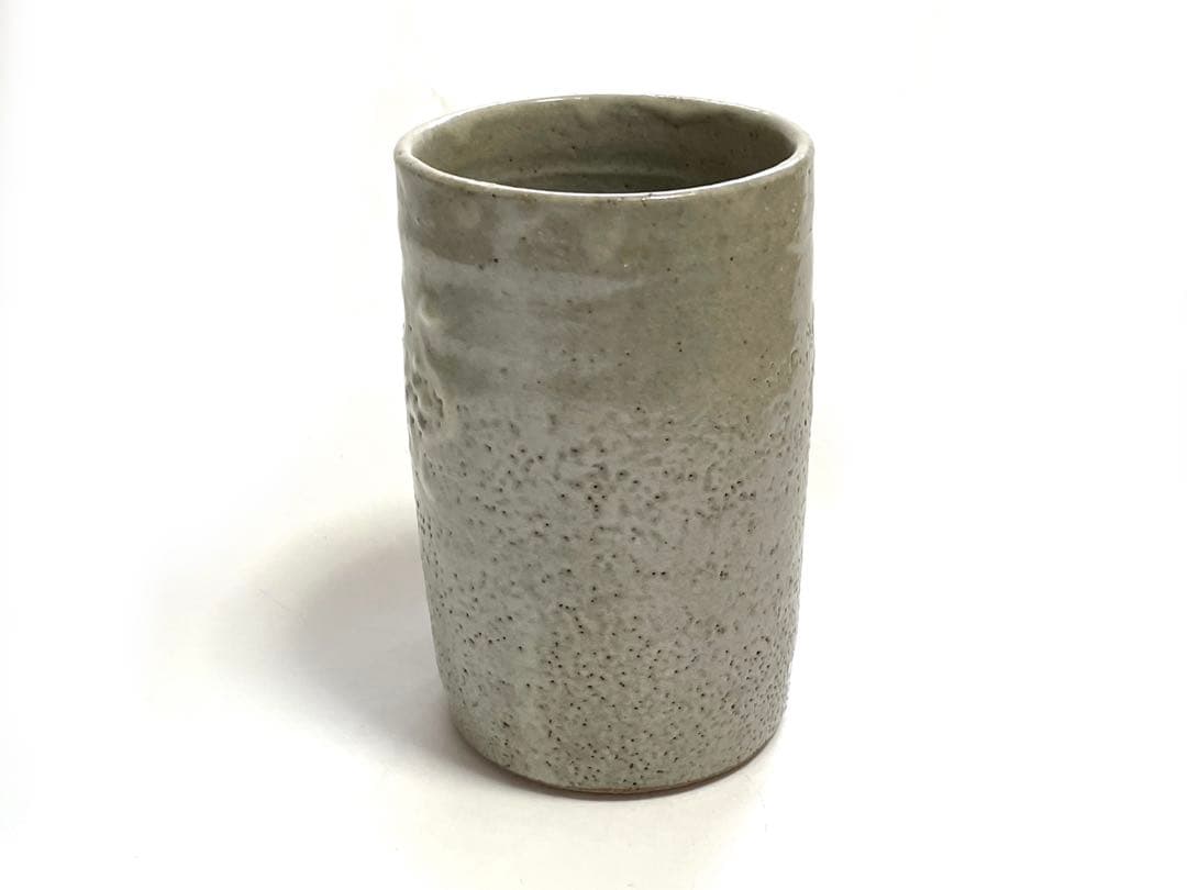 人間国宝　濱田庄司　浜田庄司　杯　ビアマグ　ジョッキ　ビール　麦酒杯　共箱