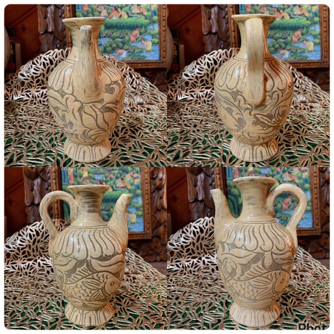 李朝　執壺　注子　朝鮮　アンティーク　韓国　骨董　古美術　水指　花瓶　急須