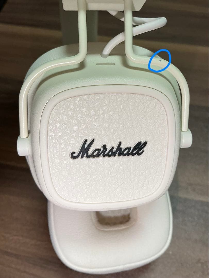 Marshall Major V ワイヤレスヘッドホン クリーム