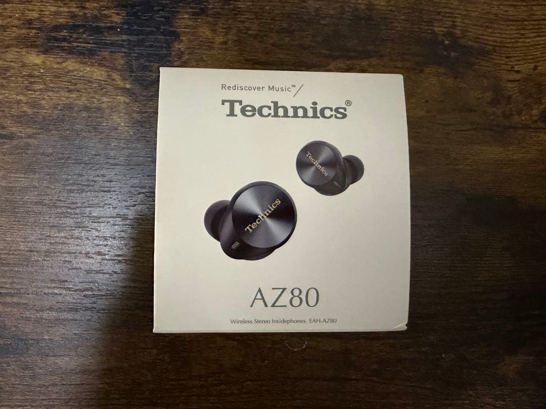 【箱付き】Technics EAH-AZ80-K ブラック ワイヤレスイヤホン