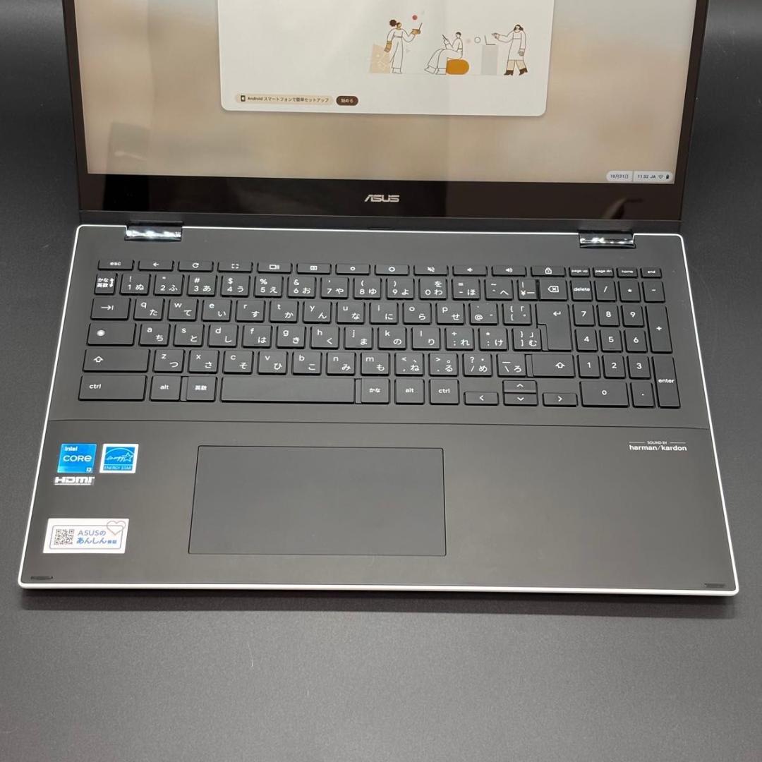 Chromebook本体 ASUS Chromebook Flip CX5 CX5500FEA 8GB