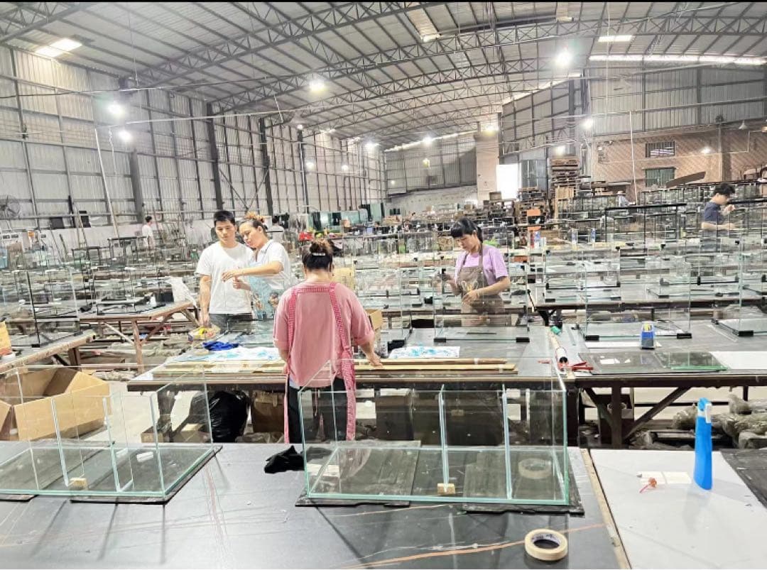 問屋ケージ爬虫類60x45x45cm両生類飼育組み立て式ガラス飼育ケージ送料込み