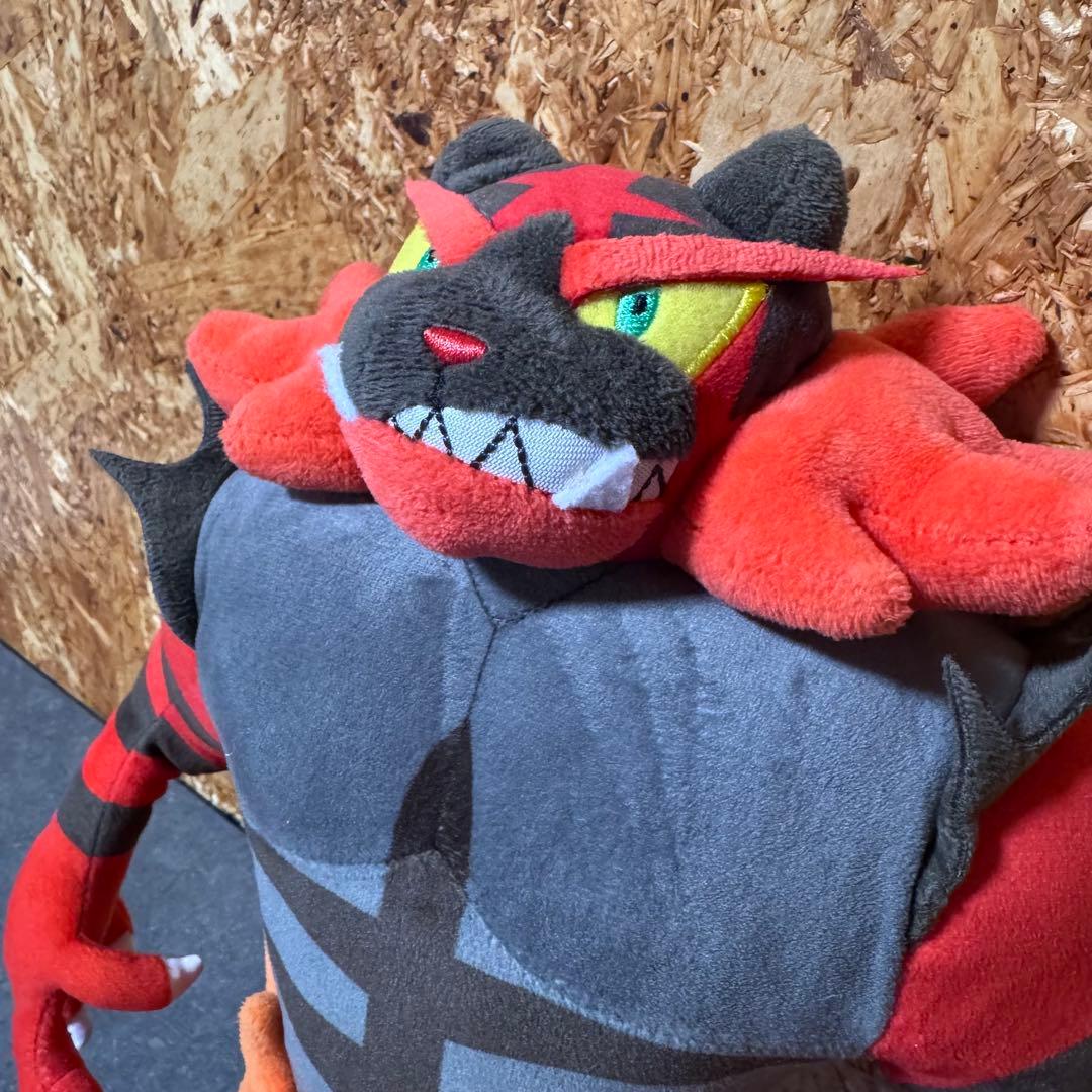 美品 ポケモンセンター ポケットモンスター ガオガエン ぬいぐるみ 2017年