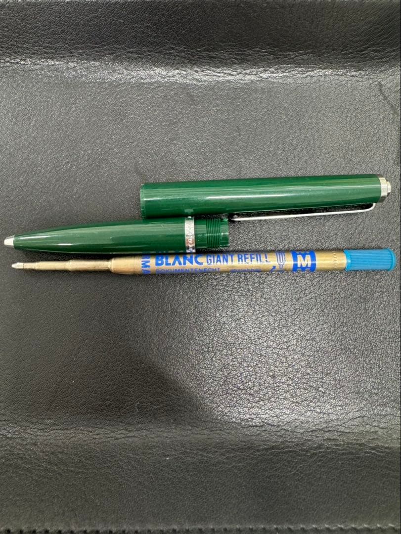 美品 MONTBLANC モンブラン TRAVELLER 5200 グリーン