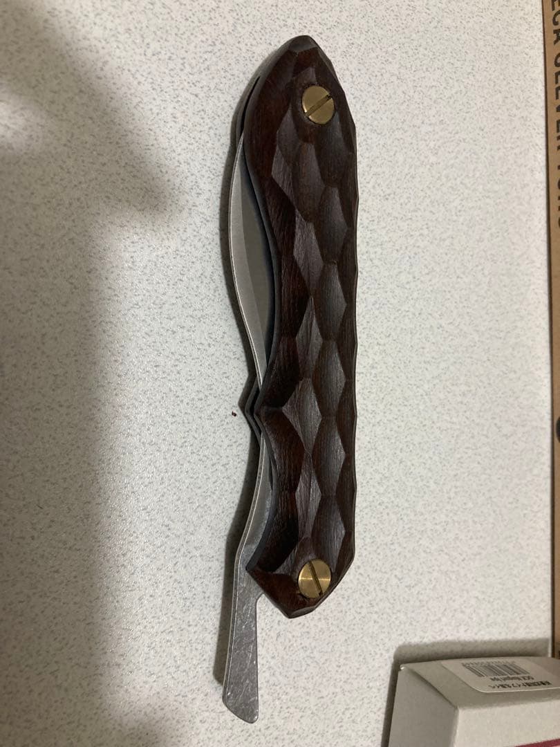 FEDECA CLEVER TONG折りたたみナイフセット　名栗イペ