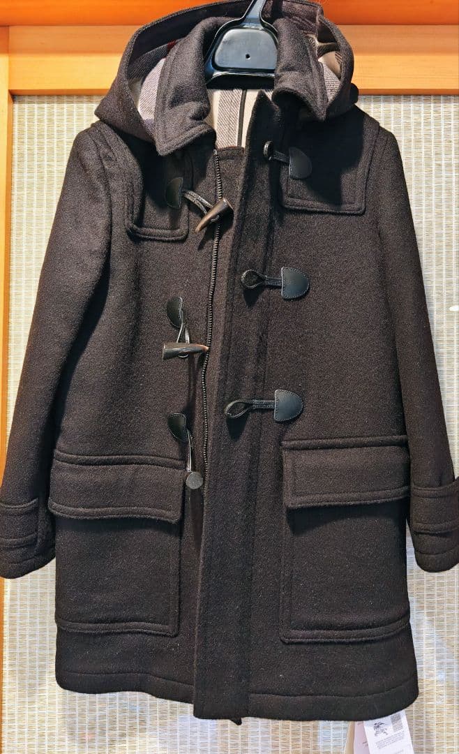 BURBERRY バーバリーダッフルコート　ノバチェック キッズ 140 10Y