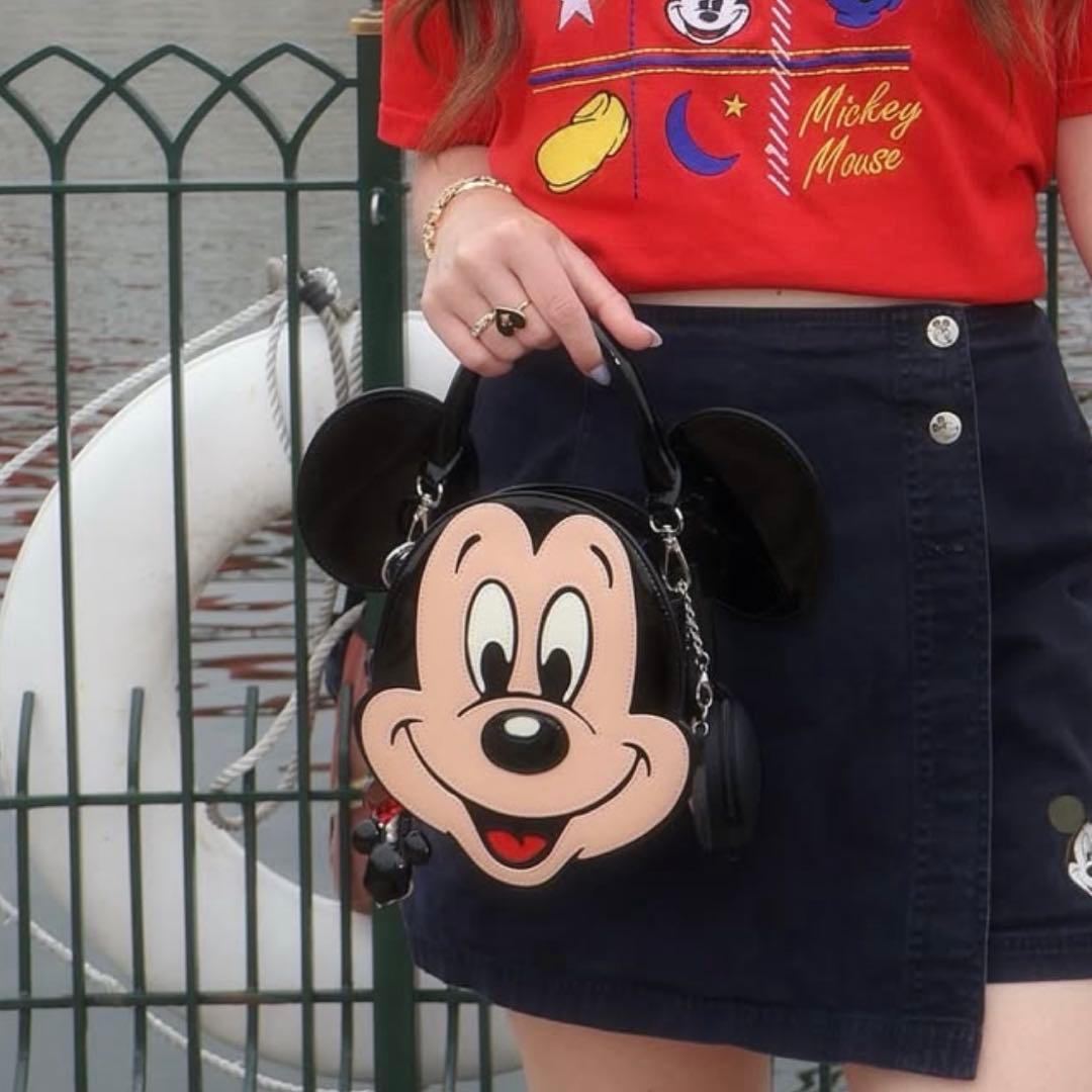 MOUSSY Disney ミッキーマウス ショルダーバッグ