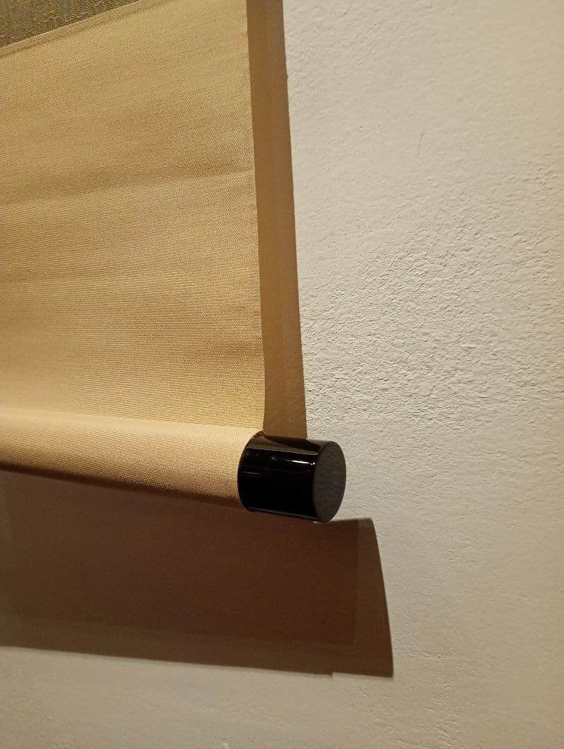 【茶道具】大徳寺　紫野 長谷川寛州和尚筆　一行「葉々起清風」 書 軸Ｃ113