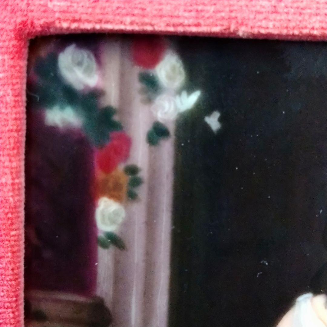 ✤KPMベルリン✤額入り陶版画✤「女性像」