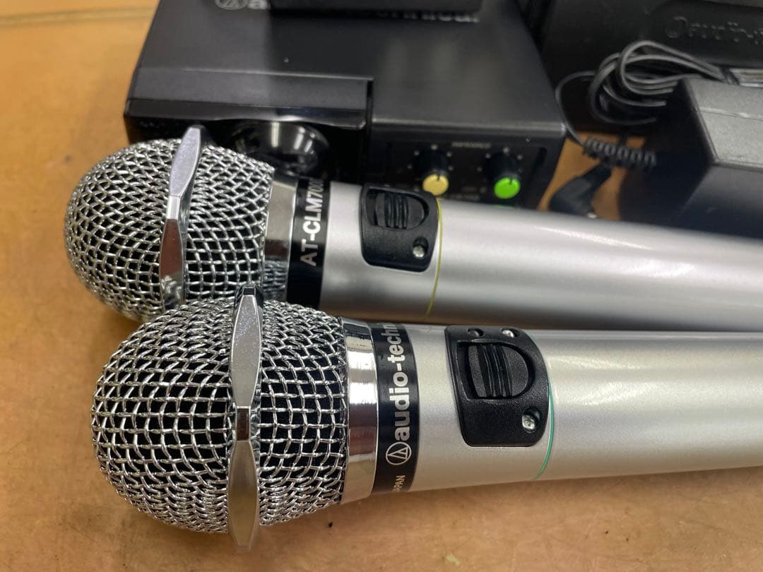 audio-technica ワイヤレスセット　CR700+CLM7000極上